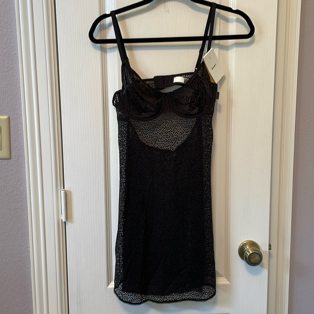 DKNY  Lace Teddy Romper